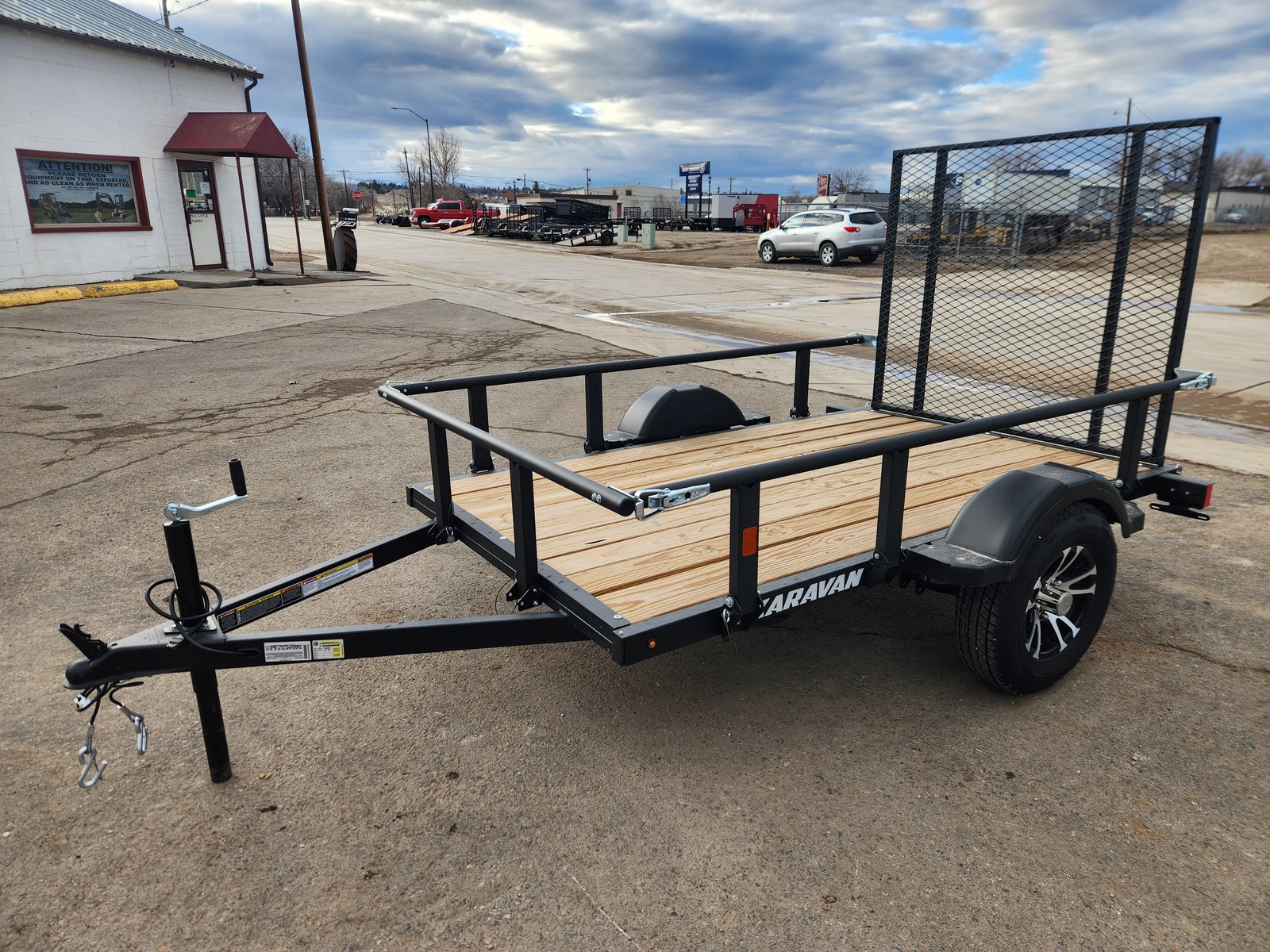 2026 Karavan 5'x8' PRO Utility Ramp Trailer - Full size