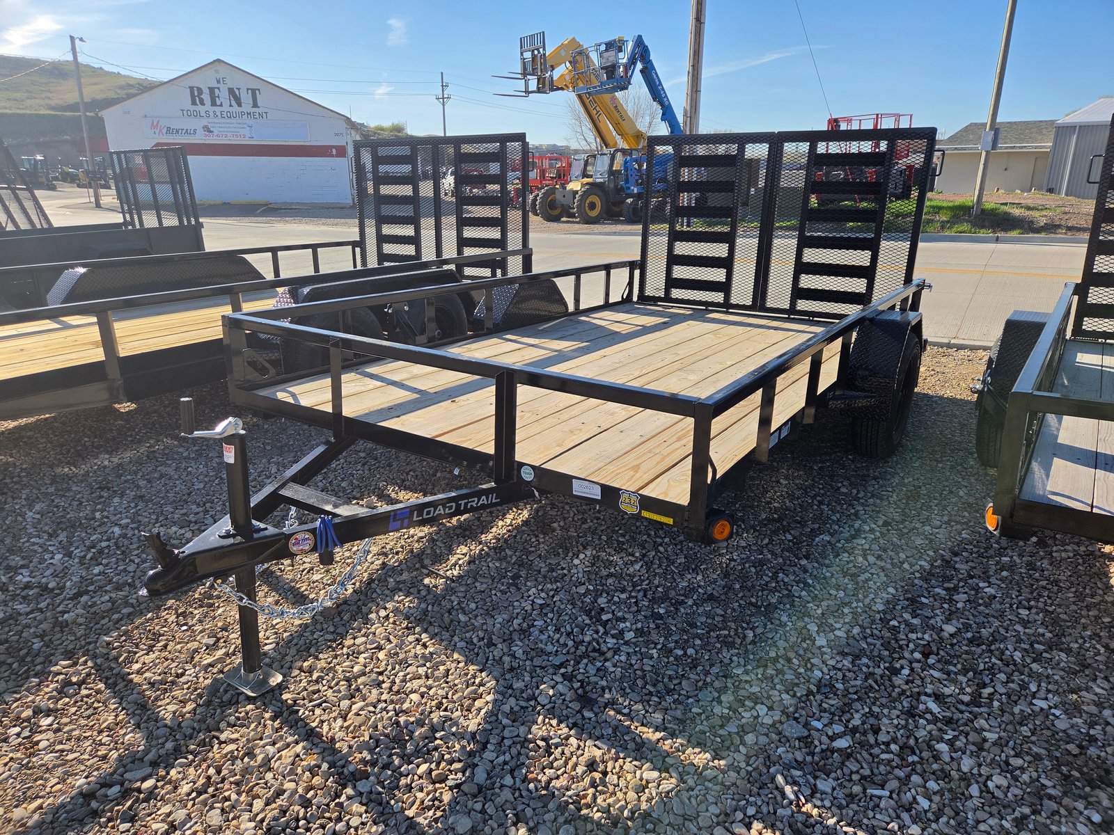 2026 Load Trail 83"x12' Utility Trailer Split HD Ramp Gate 3500lb GVW - Full size
