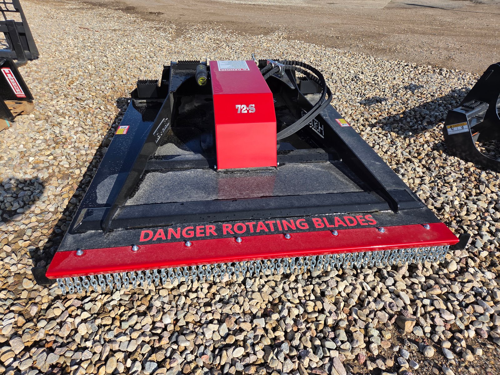 Haugen HBM 72 72" Standard Duty Brush Mower for Skid-Steers - Full size