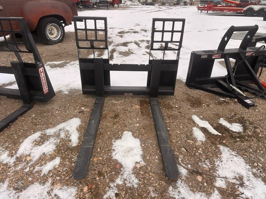 Haugen MHPF 48-WT 6000lb 48" Walk Thru Pallet Forks - Full size