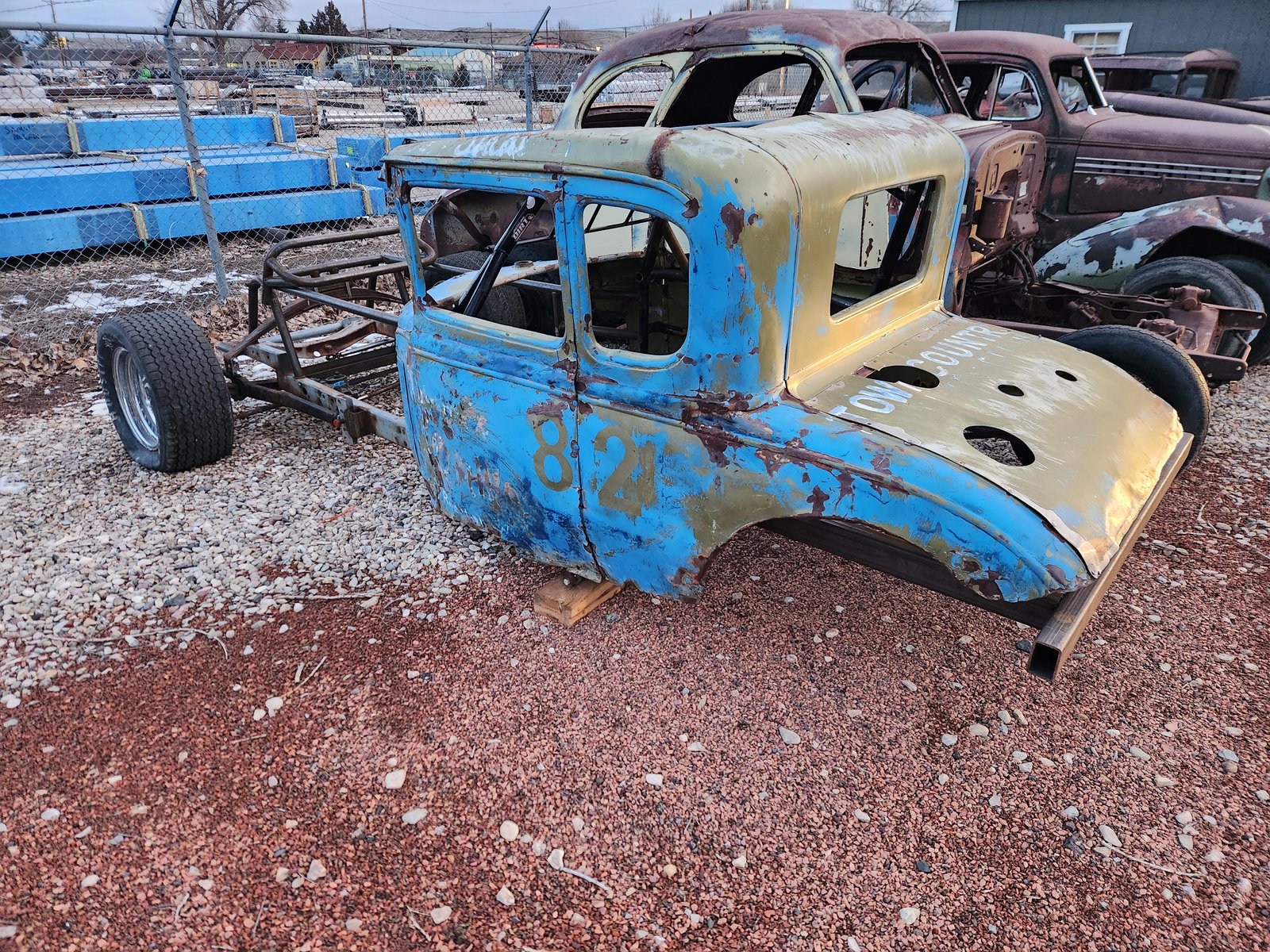 Rocky Mountain Hardtop Model A Coupe Project Car - Full size
