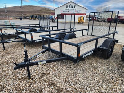 2025 Karavan 5'x10' Pro Utility Ramp Trailer - Thumbnail 1