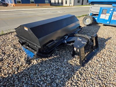 2026 Haugen HAB 84-H 84" Hydraulic Angle Broom LIKE NEW DEMO UNIT! - Image 3