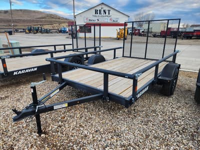 2026 Karavan 6'x10' Pro Utility Ramp Trailer - Thumbnail 1