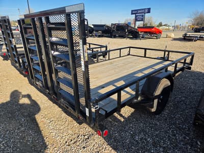 2026 Load Trail 83"x12' Utility Trailer Split HD Ramp Gate 3500lb GVW - Image 3