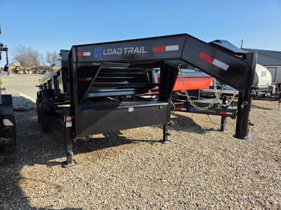 2026 Load Trail 83"x14' Gooseneck Dump Trailer 14K GVW, 14 ply, 24" sides, Tarp, Spare - Image 2