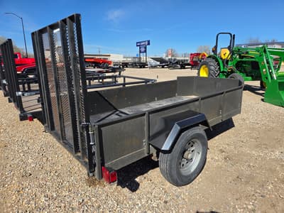 2024 Used 5'x10' Utility Ramp Trailer 5200 lb GVW, 8 ply tires - Image 4