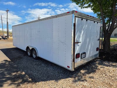 1997 Cargo Mate 102"x28' Enclosed Race Trailer - Image 3