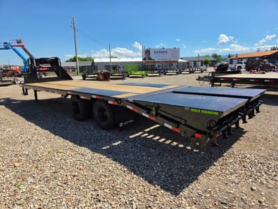 2026 102" x 28' Tandem Dually Gooseneck, Max Ramps, 24K GVW, 14 PLy Tires - Image 4