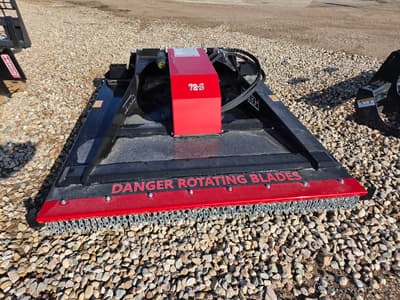 Haugen HBM 72 72" Standard Duty Brush Mower for Skid-Steers - Thumbnail 1
