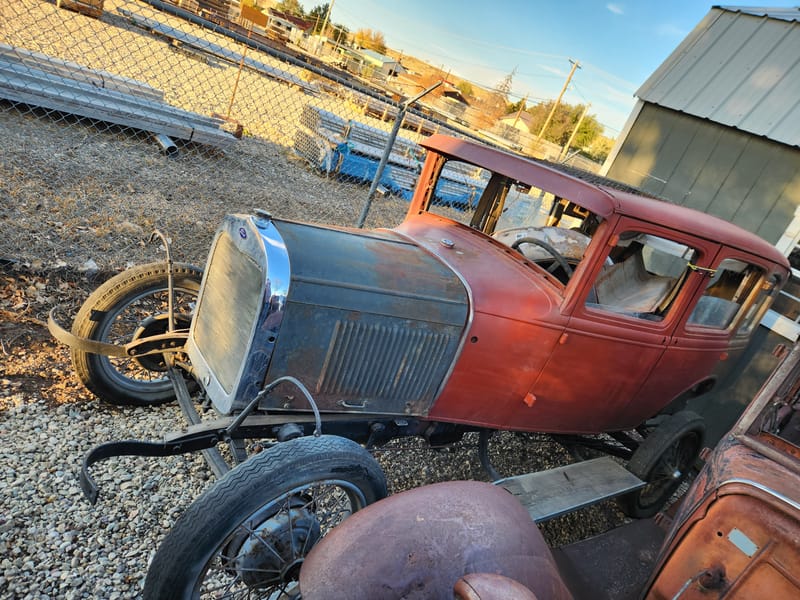 1930 Ford Model A Sedan Restoration Project