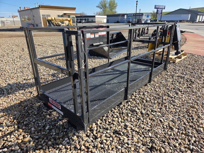 Haugen MWP 4x116 4'x9'8" Work Platform for Telehandlers with End Fork Slots